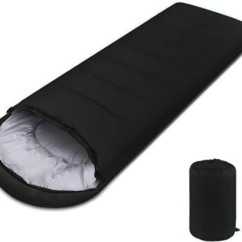 Sleeping Bag, Lightweight 3 Season Weather Sleep Bags for Kids Adults Girls Women, Microfiber Filled 5-20 Degree for Backpacking/Hiking/Camping/Mountaineering with Compression Sack