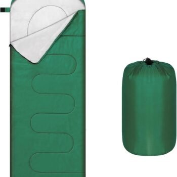 Camping Sleeping Bags for Adults Kids Waterproof Lightweight Sleeping Bag for Cold Weather or Warm Backpacking Hiking Mountaineering Indoor Outdoor Use