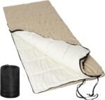 Sleeping Bag for Adults – 4 Season Camping Sleeping Bag Lightweight for Backpacking & Hiking, Waterproof Shell, Warm & Roomy, Machine Washable,Backpacking Camping Sleeping