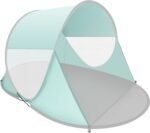 Pop Up Beach Tent, Portable Outdoor Shade, UPF 50+ Baby Shelter, Easy Setup Windproof Waterproof Canopy