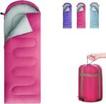 Sleeping Bags for Adults, Teens & Kids - Use for 3-4 Seasons, Warm & Cold Weather - Lightweight,Waterproof, Use for Backpacking, Hiking and Camping