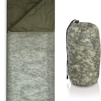 Sleeping Bag, 28 x 73", Olive Drab